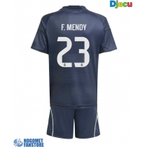 Real Madrid Ferland Mendy #23 Gostujuci Dres za djecu 2025-26 Kratak Rukav (+ Kratke hlače)